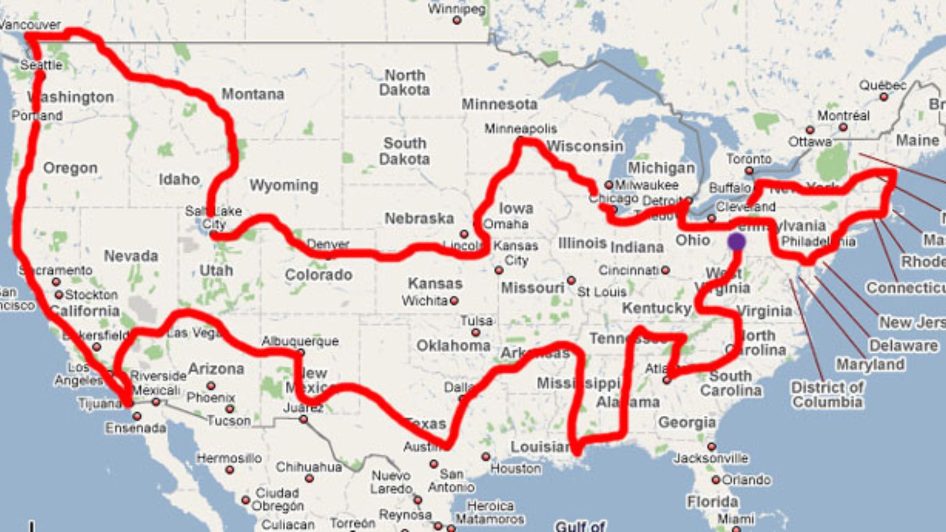 Road Trip Tours Across the U.S.